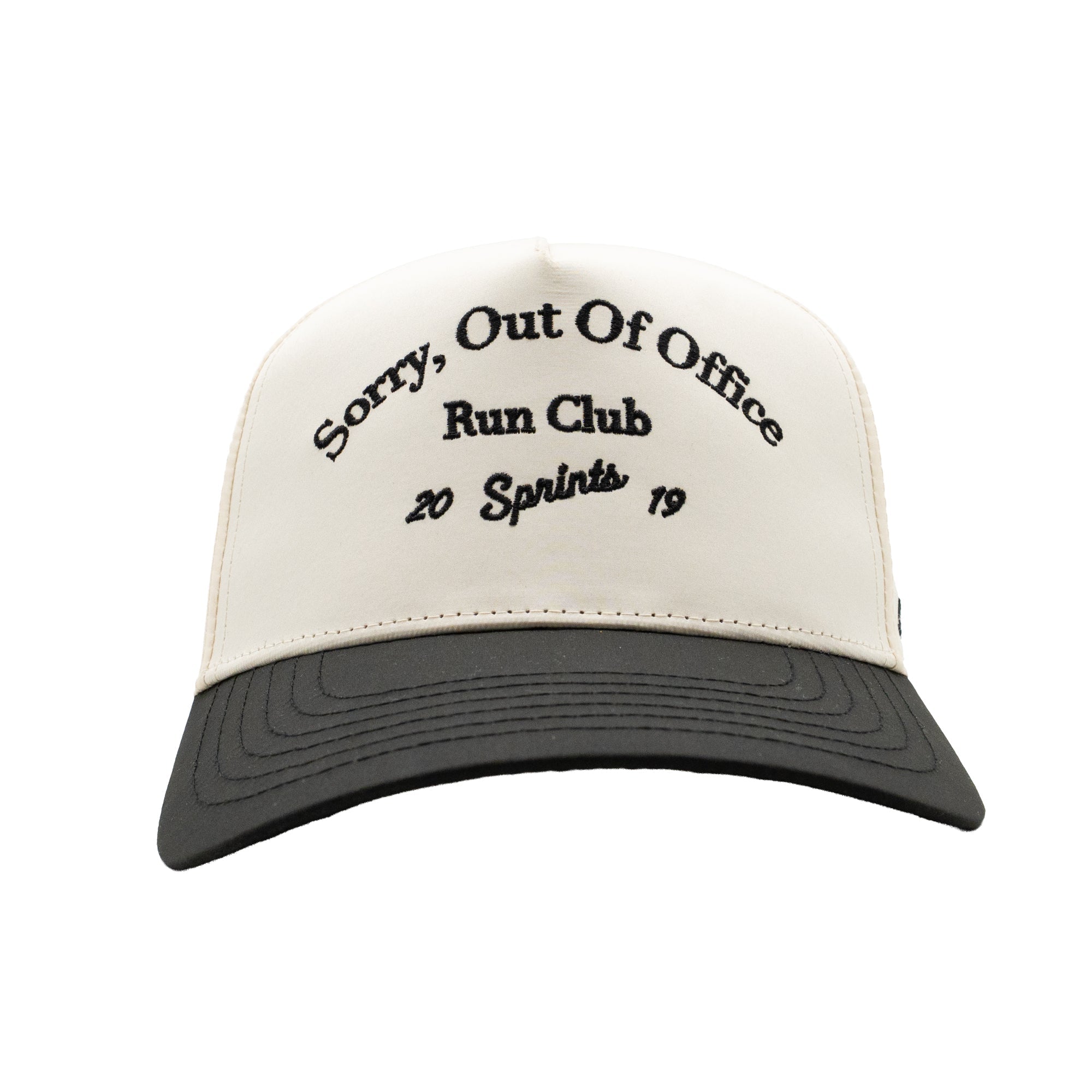 Sprints Sorry, Out Of Office Run Club Structured VP Hat (Unisex)