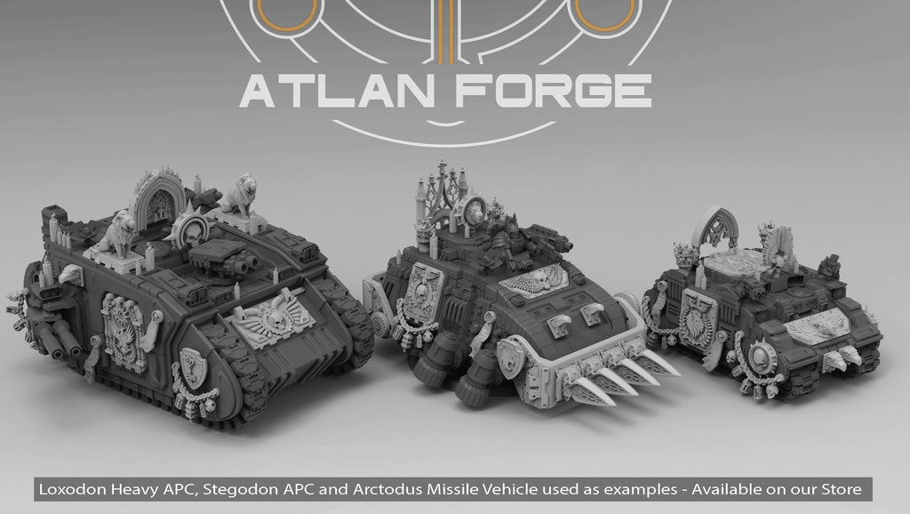 Angelic Vehicle Ornaments, Atlan Forge