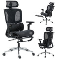 Ultimate Ergonomic Office Chair - Adjustable, Breathable, Supportive, Black