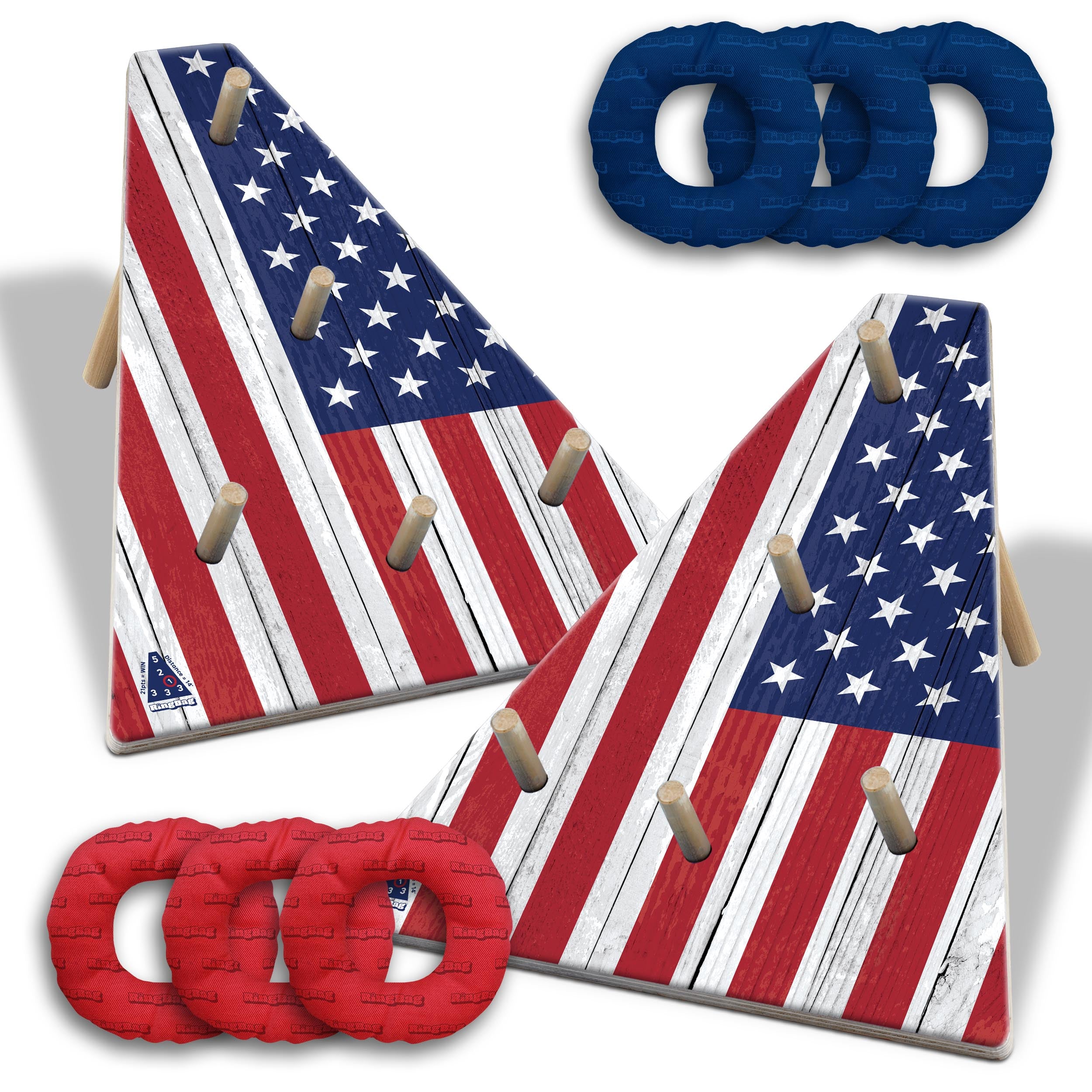 American Flag RingBag Toss