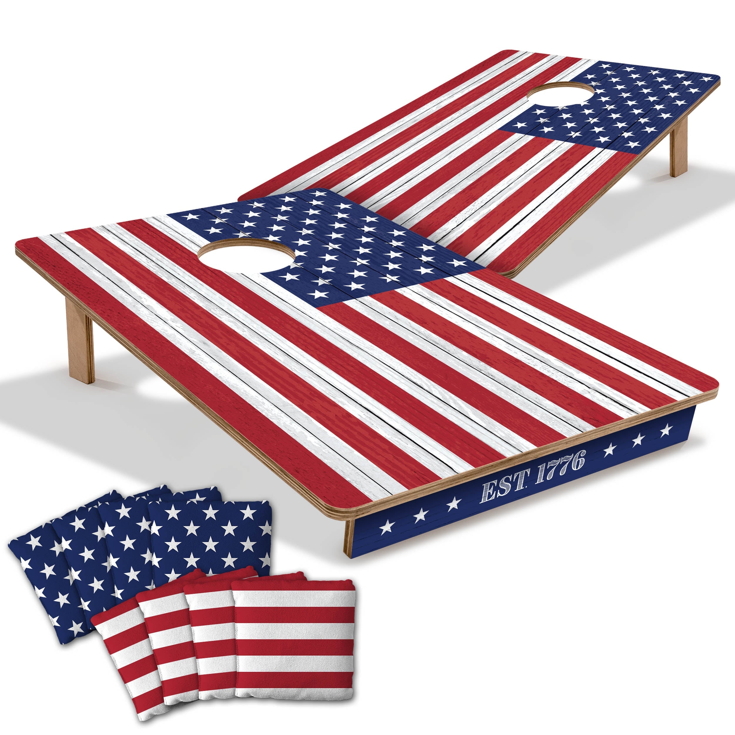 American Flag 2x3 Cornhole Boards