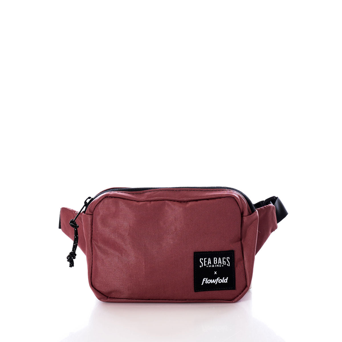 Vintage Tanbark Crew Belt Bag Handmade in Maine from Recycled Sails
