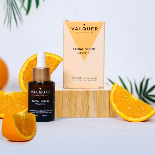 Pack Facial Vitamina C y Ácido Hialurónico - Serum 30 ml y Ampollas 5 x 2 ml