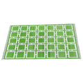 Vegetable Dyed Indian Dhurrie Cotton Rug - Green Medina Square