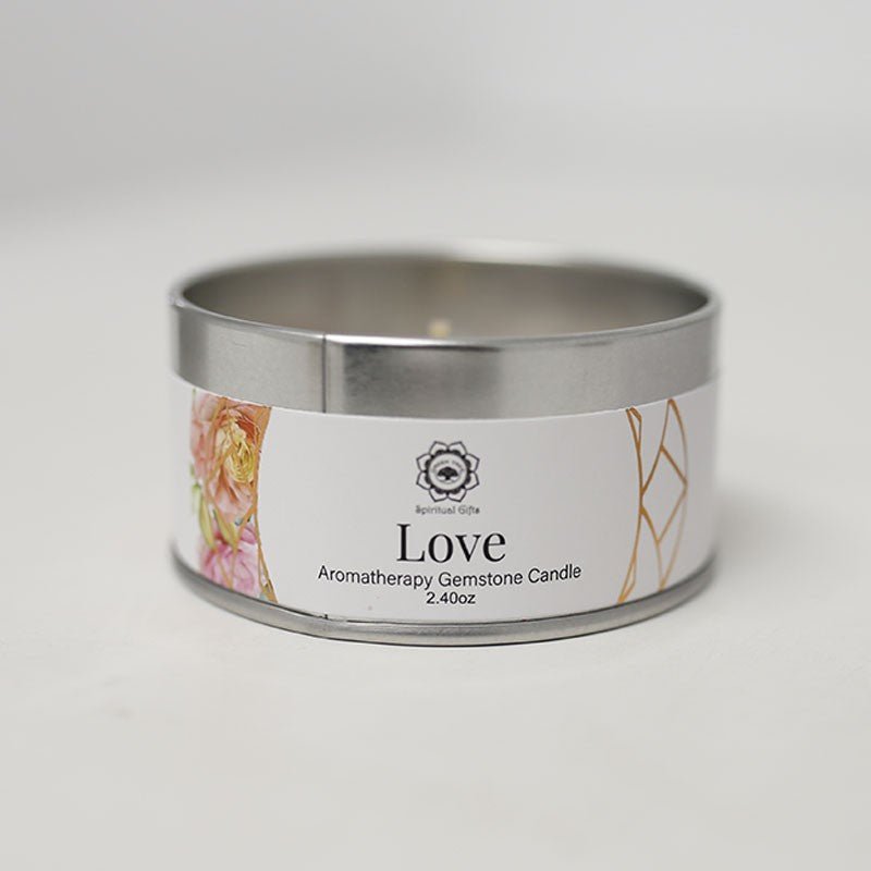 Vela 'Green Tree' - Amor & Cuarzo Rosa