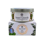 Vela 'Green Tree' - Crecimiento Interior & Adularia