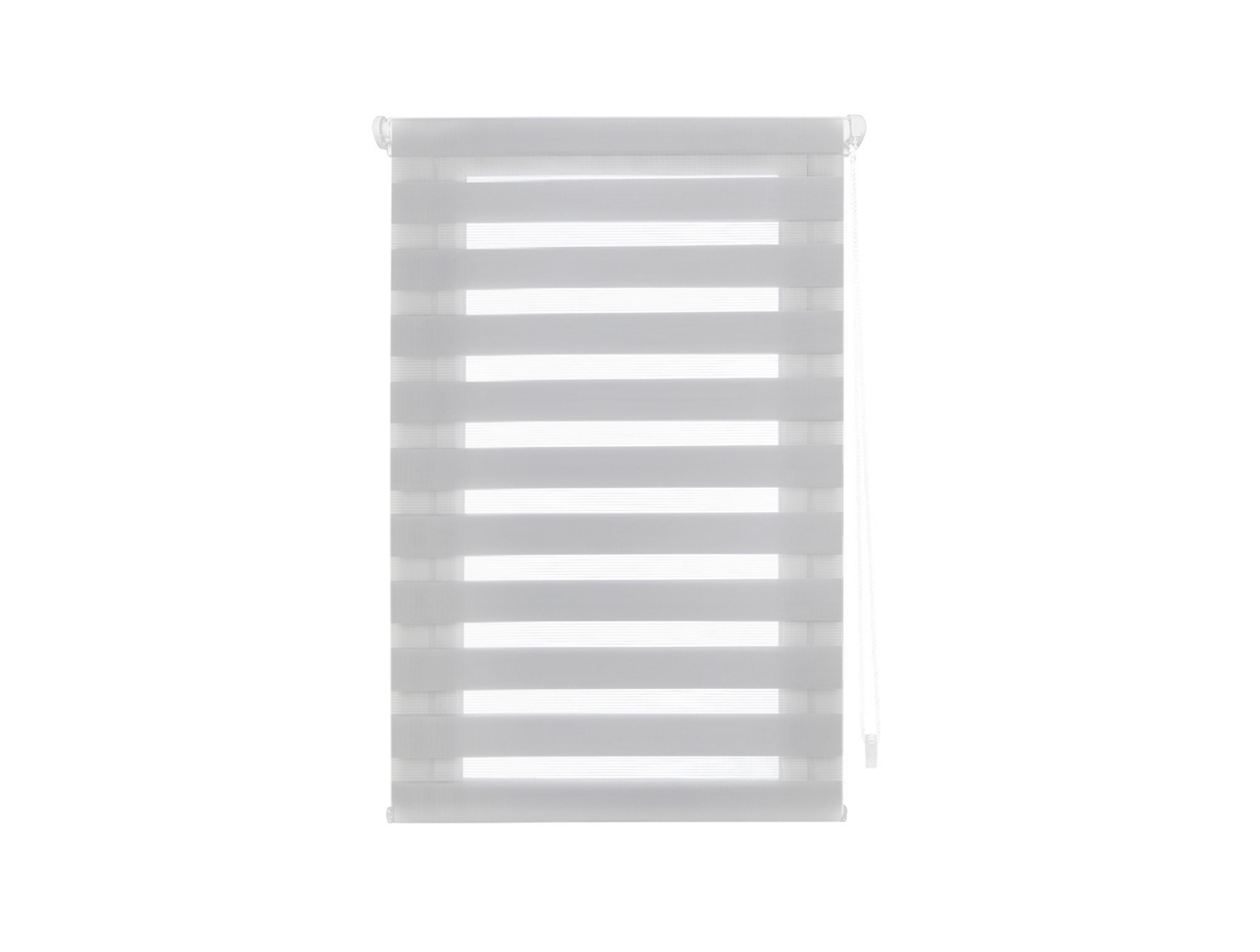 Estor Enrollable 130X180 GRIS Noche y Día EASY FIX