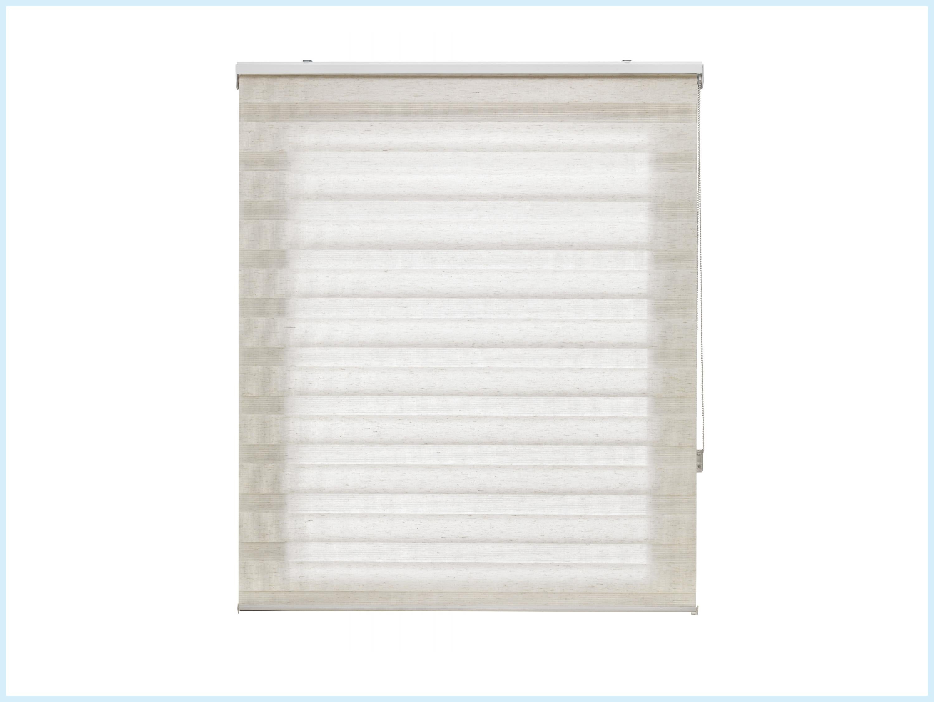 Estor Enrollable 100X250 CRUDO Noche y Día