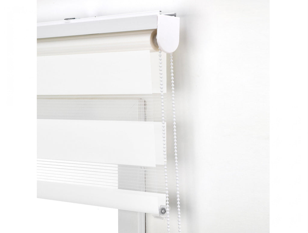 Estor Enrollable 130X180 CREMA Noche y Dia