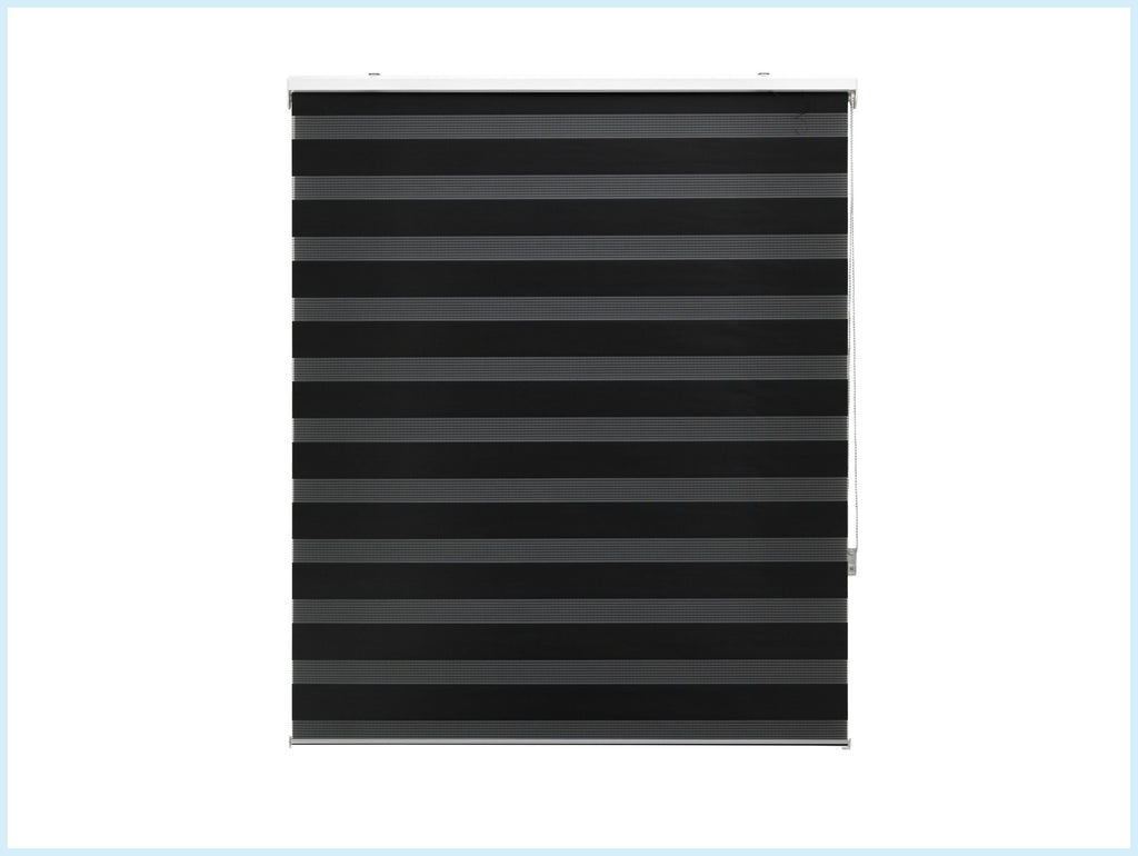 Estor Enrollable 180X250 NEGRO Noche y Día