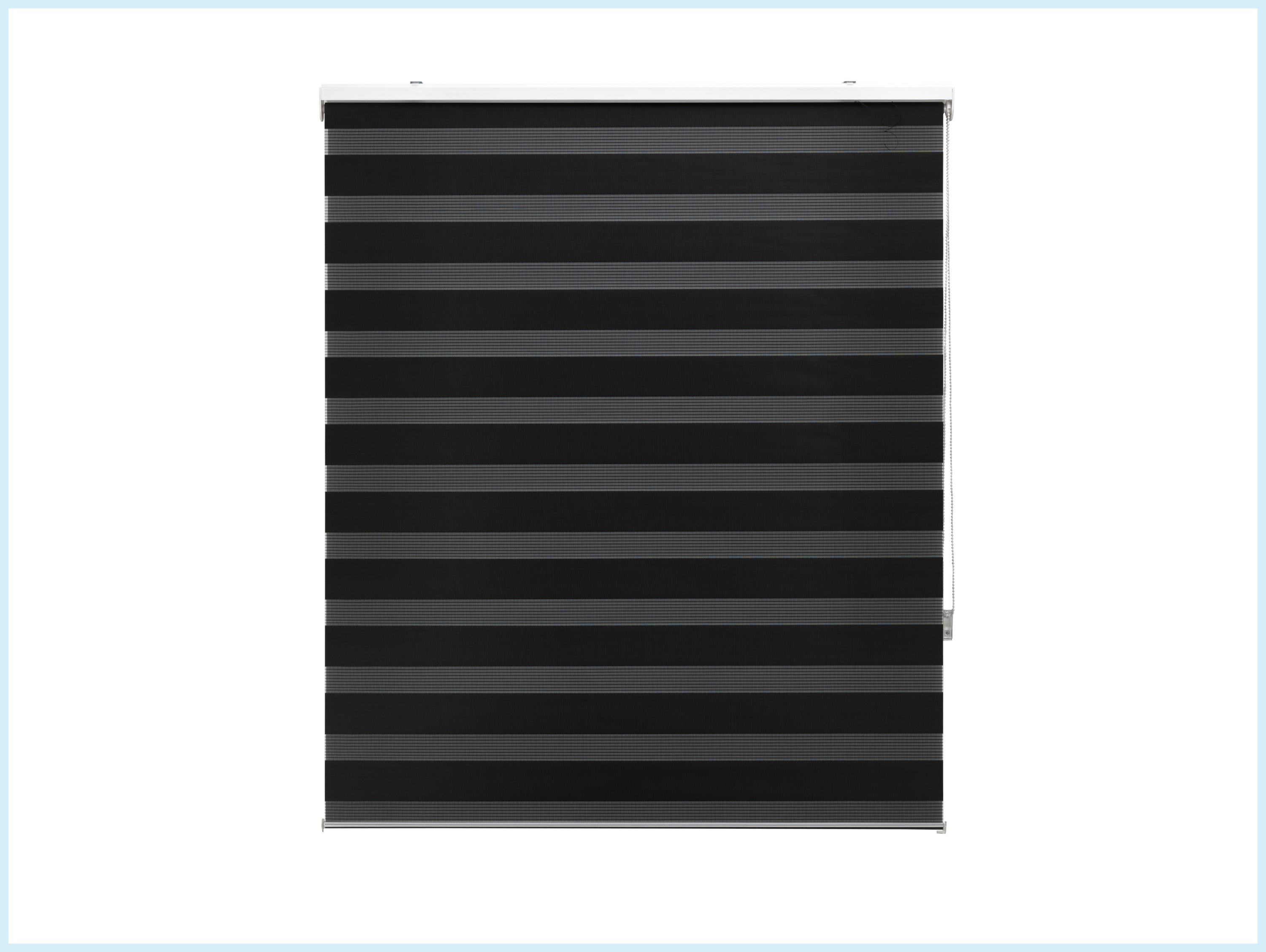 Estor Enrollable 180X250 NEGRO Noche y Día