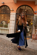 ABRIGO VELVET | AZUL