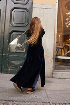 ABRIGO VELVET | AZUL