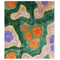 Verdant Kaleidoscope Hand Tufted Wool Rug