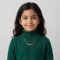 Kids Arabic Name Necklace - Vermeil / Style 3