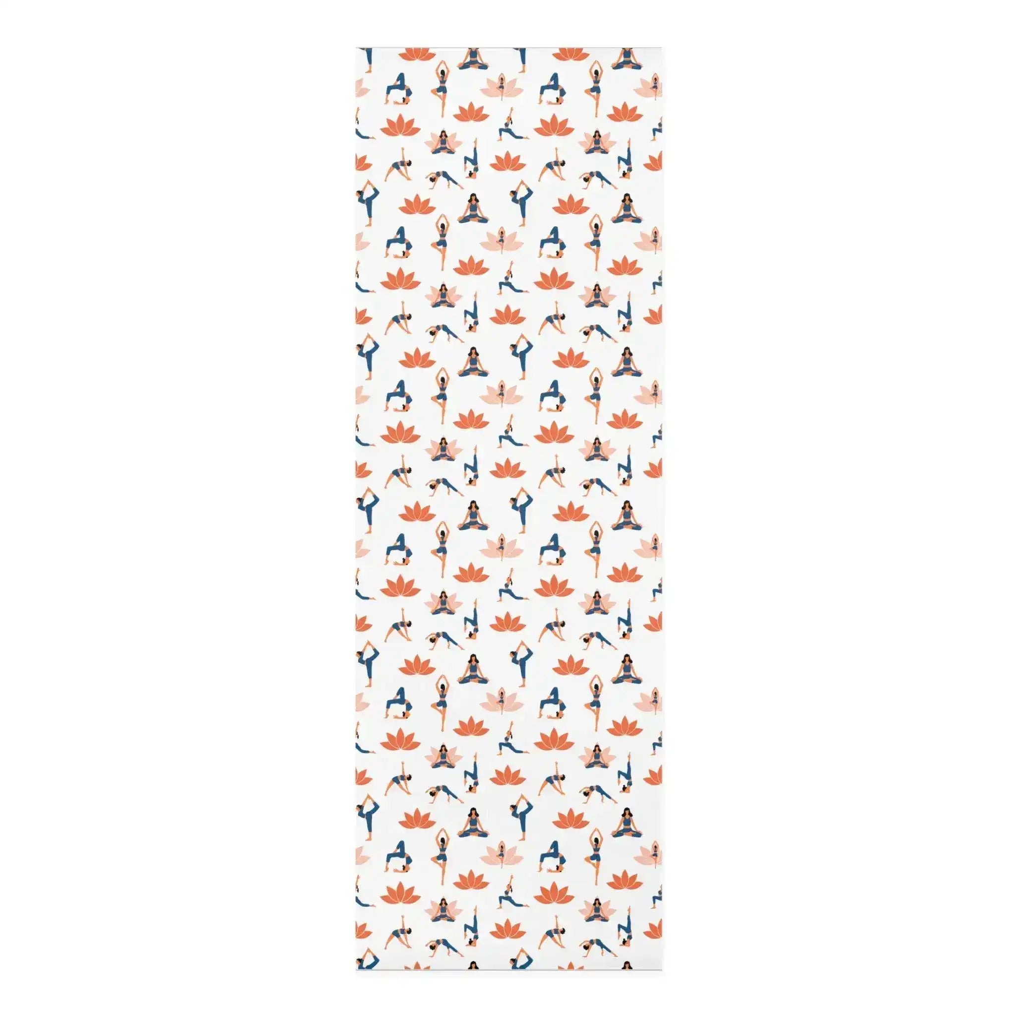 Graceful Lotus Yoga Mat