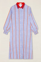 VESTIDO CAMISERO RAYADO