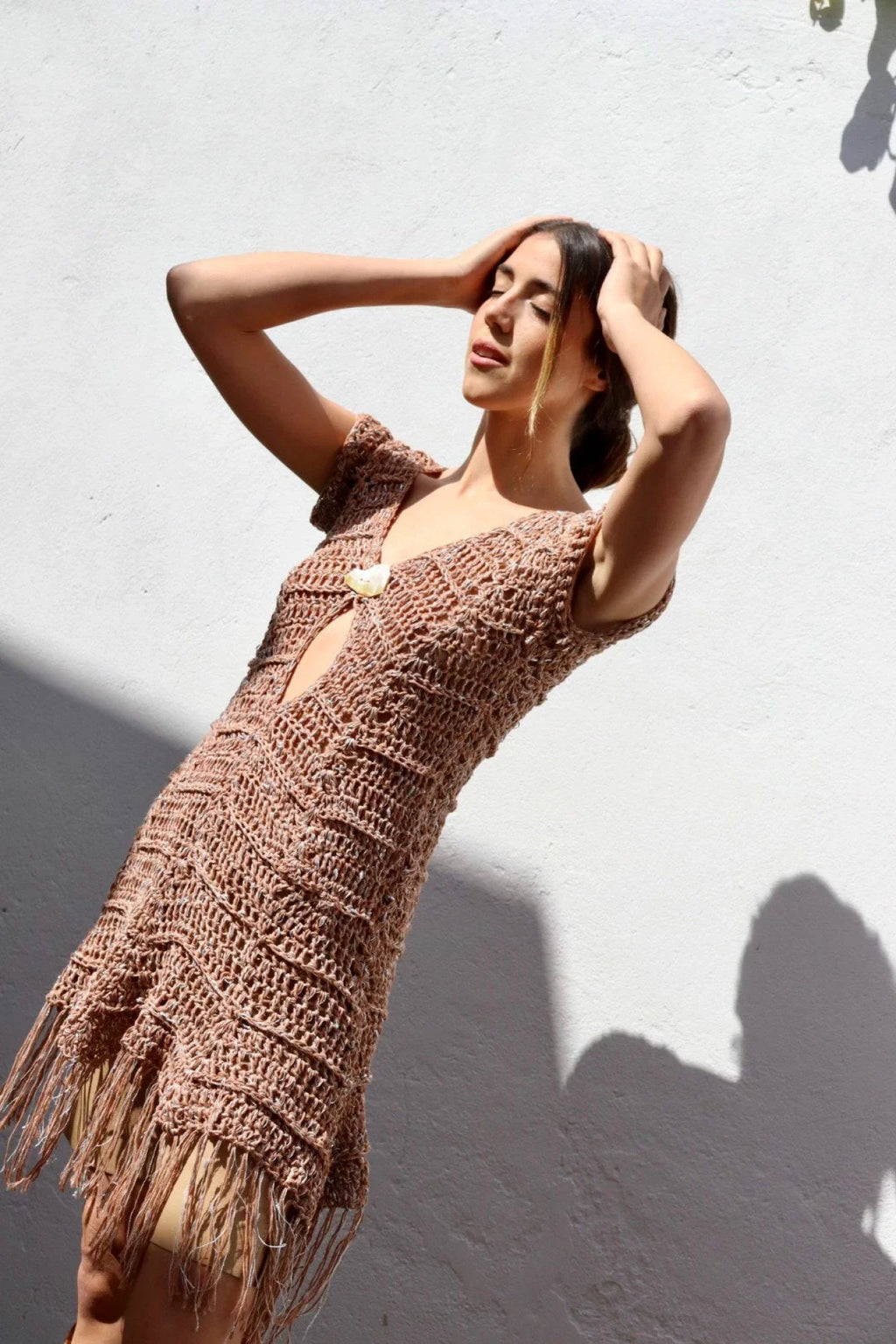 VESTIDO CANDE SEXY | MARRON