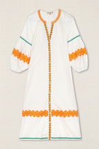 VESTIDO KURTA BORDADO ÉTNICO