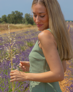 vestido olivia verde ◎