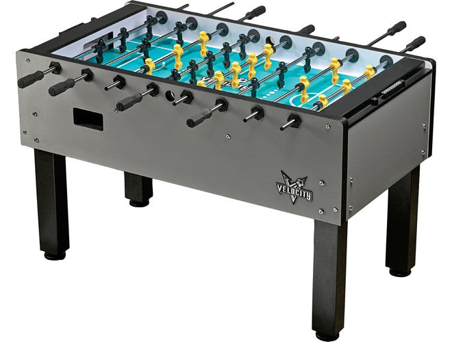 American Heritage Velocity Silver Foosball Table