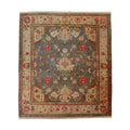 Vintage Rose Vine Hand Knotted Area Rug