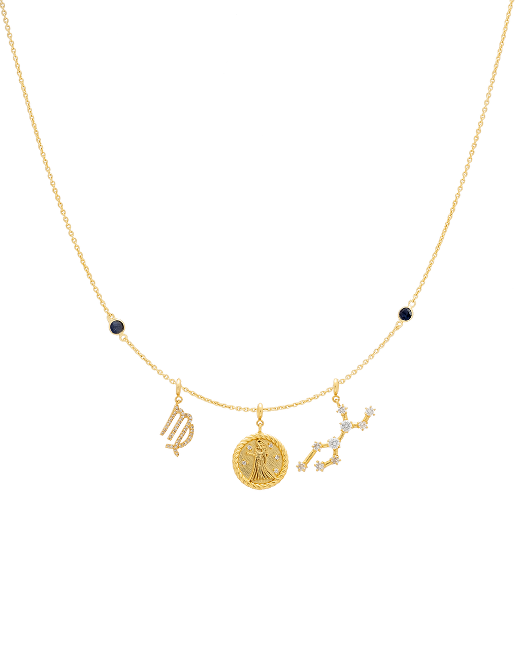Collar Triple Zodiaco Virgo
