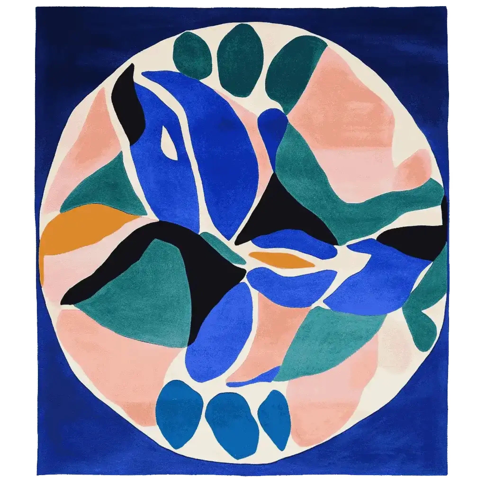 Vivid Form Tangle Hand Tufted Rug