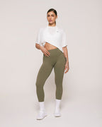 V LEGGINGS | EMBRODERY LOGO