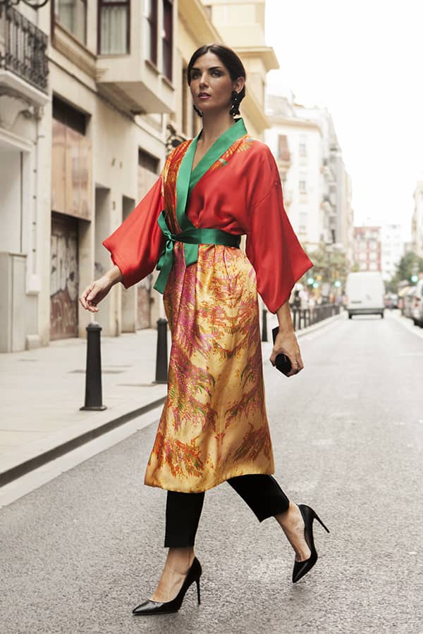 KIMONO LARGO JACARANDA