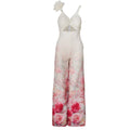 Floral Linen Wide-Leg Jumpsuit | PR Sample