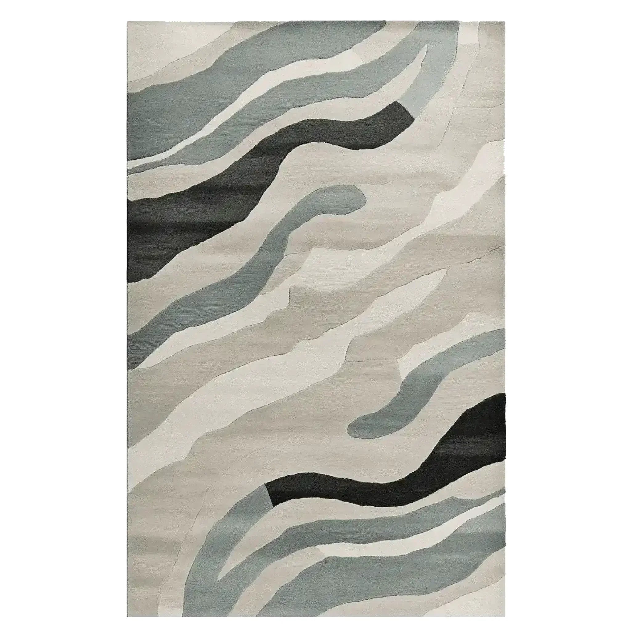 Wave Harmony Hand Tufted Rug