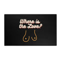 Where is the Love Female Breast Accent Rug