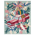 Whimsy Gift Truck Hand Tufted Rug