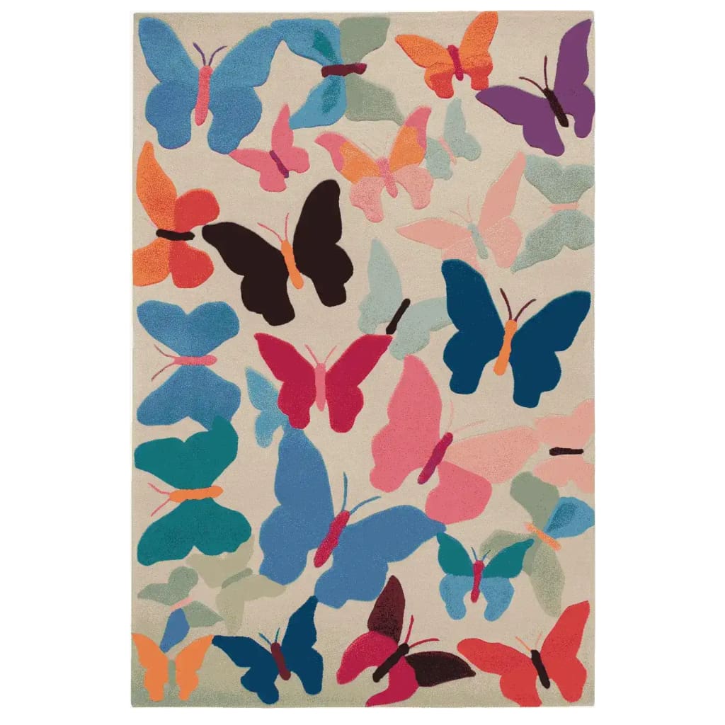 Whirl of Wings Hand Tufted Rug