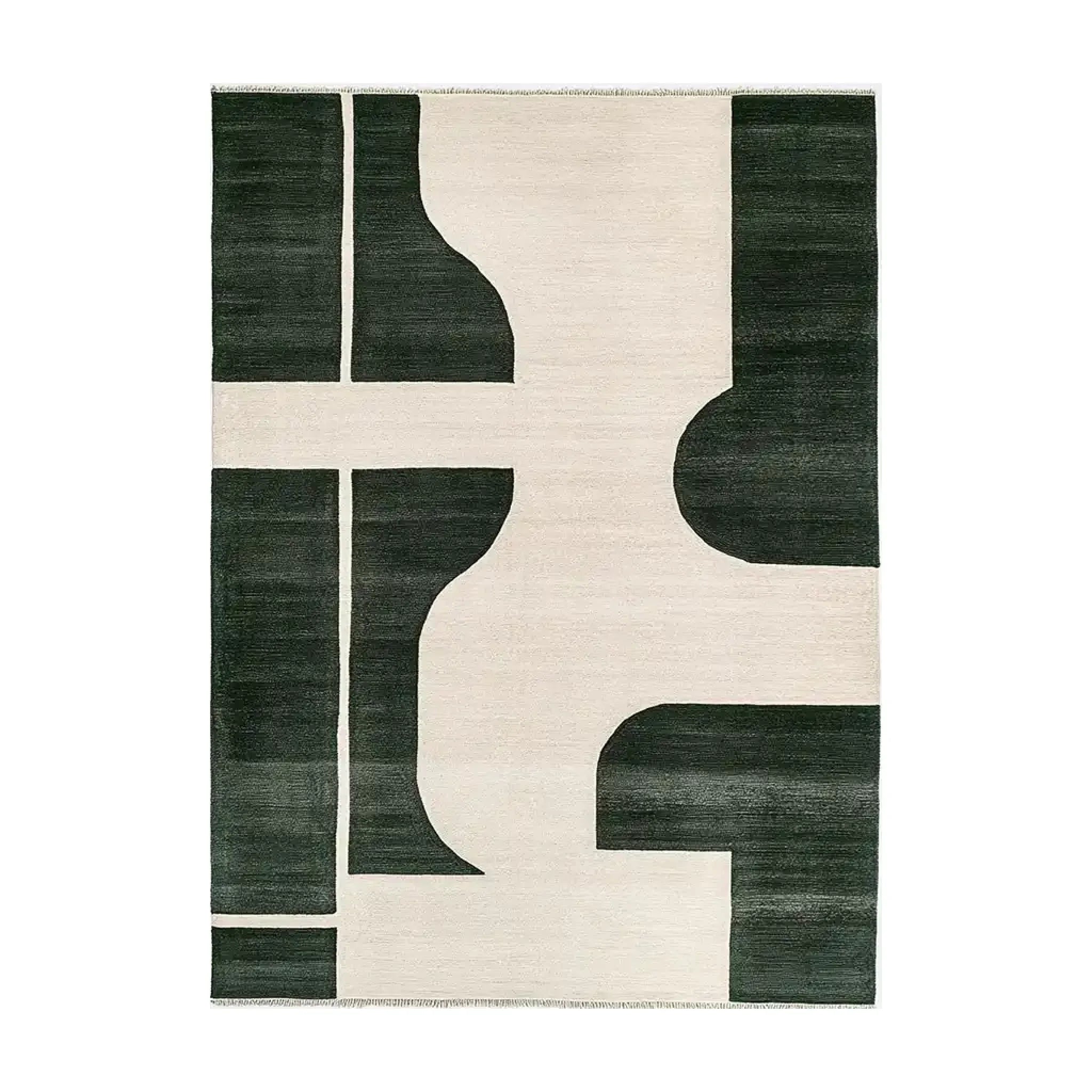 Whispering Sands Glow Knotted Wool Rug