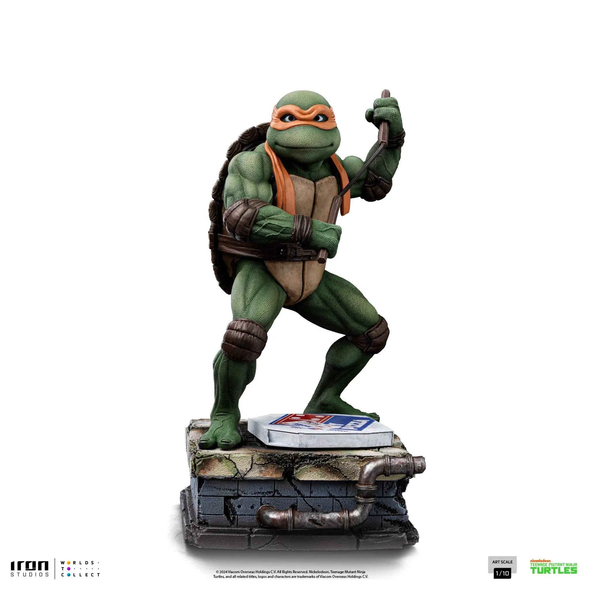 Statue Michelangelo - TMNT Movie - Art Scale 1/10 - Iron Studios