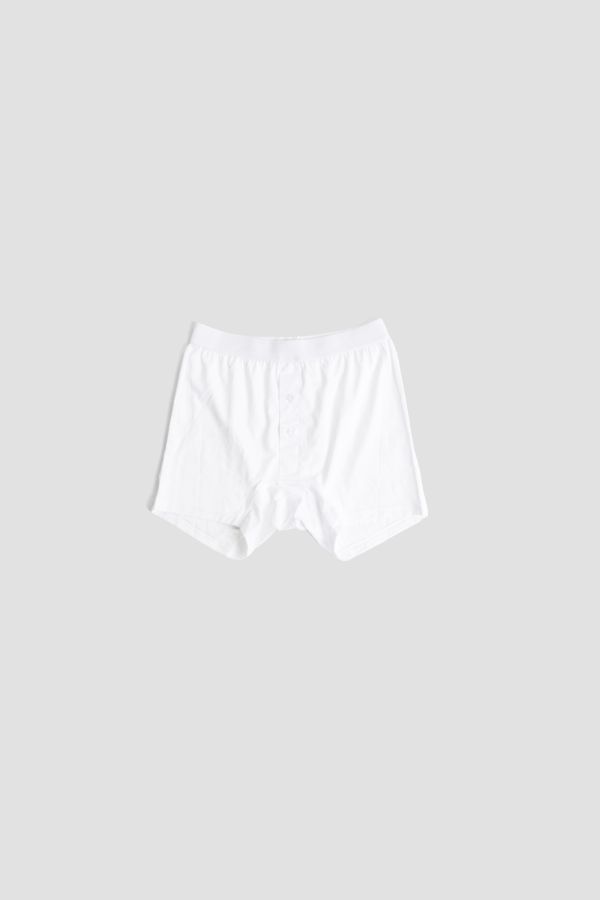 Handvaerk Cotton Jersey Boxer Briefs — White