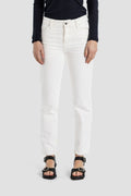 Toteme Low Taper Jeans — White