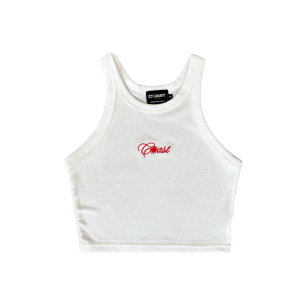 White Essential Women’s Tank Top