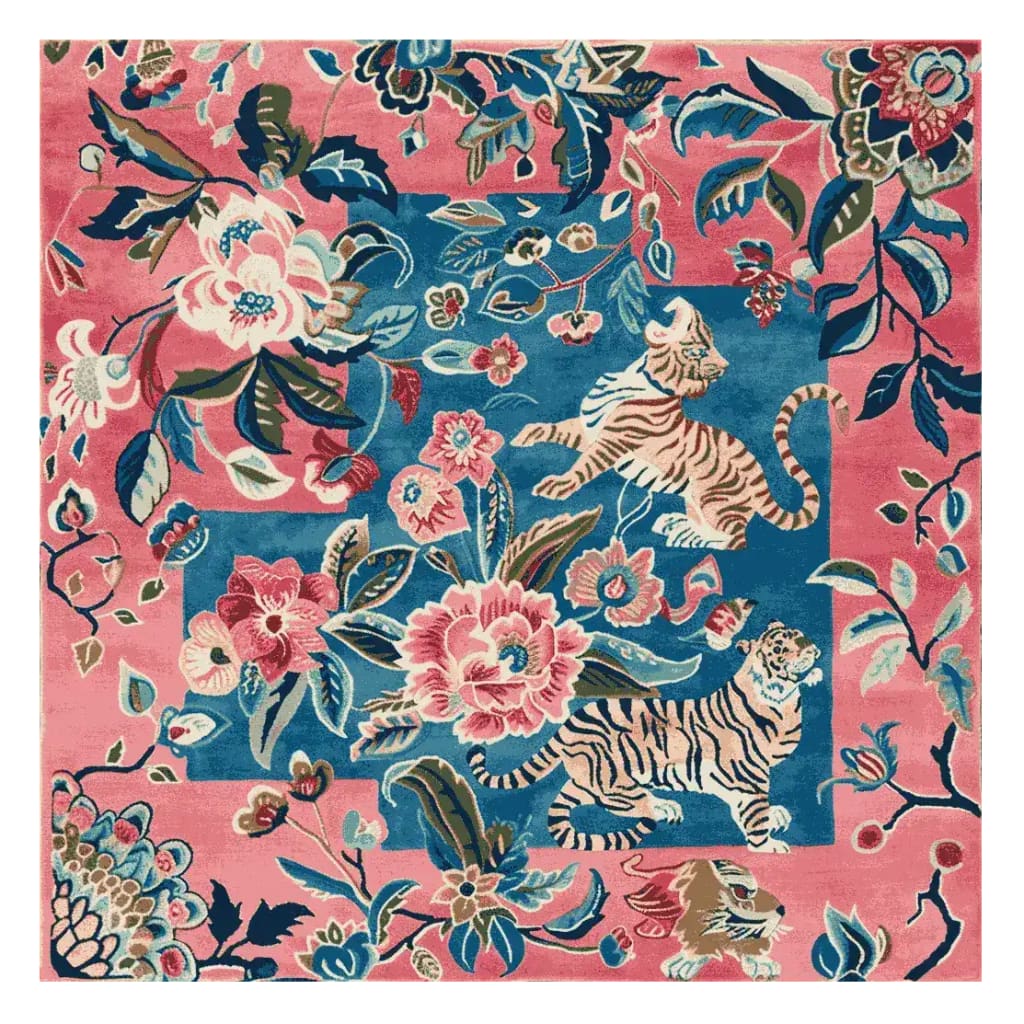 Wild Bloom Dance Hand Tufted Rug