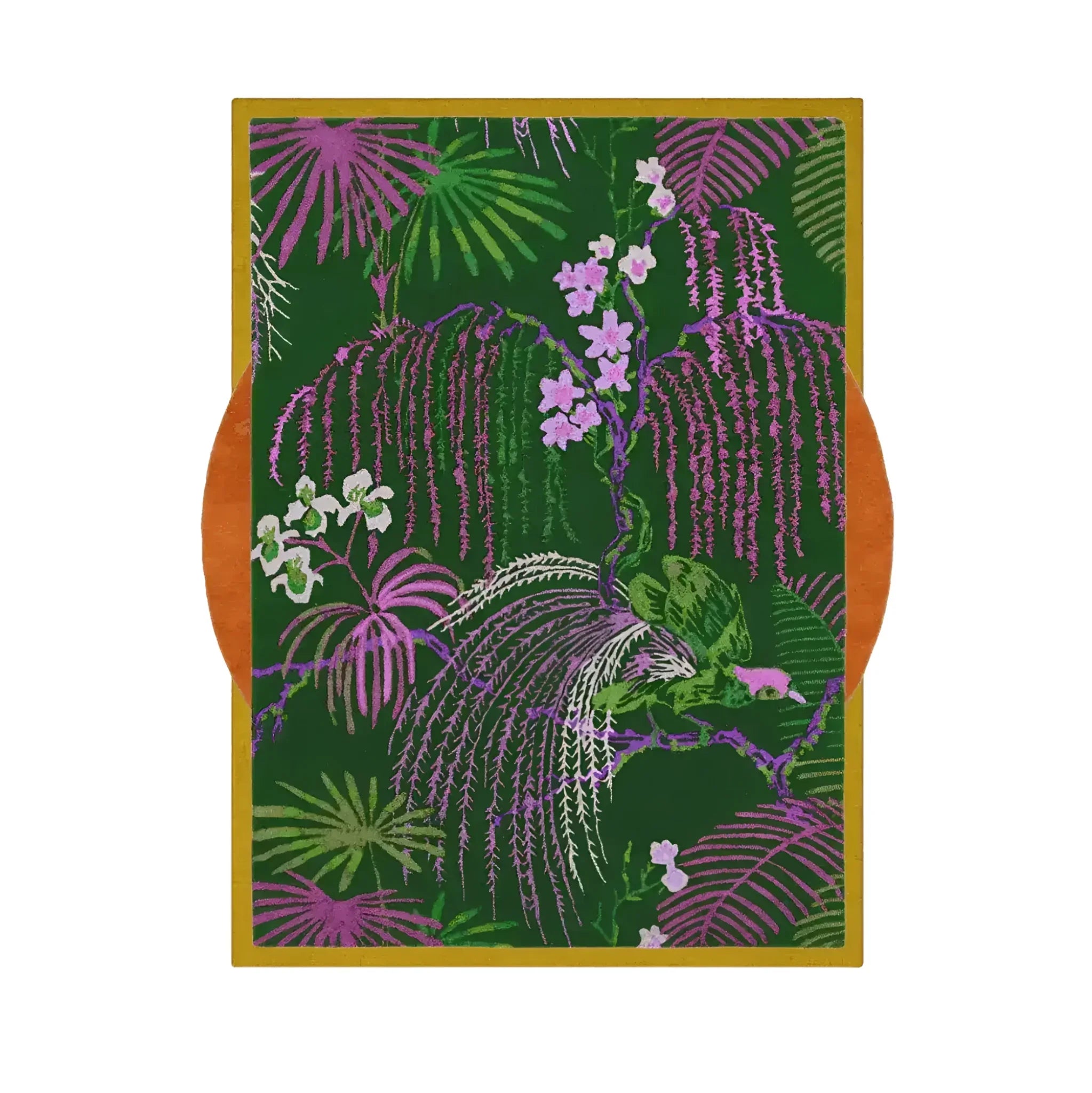 Wild Bloom Elegant Hand Tufted Wool Rug