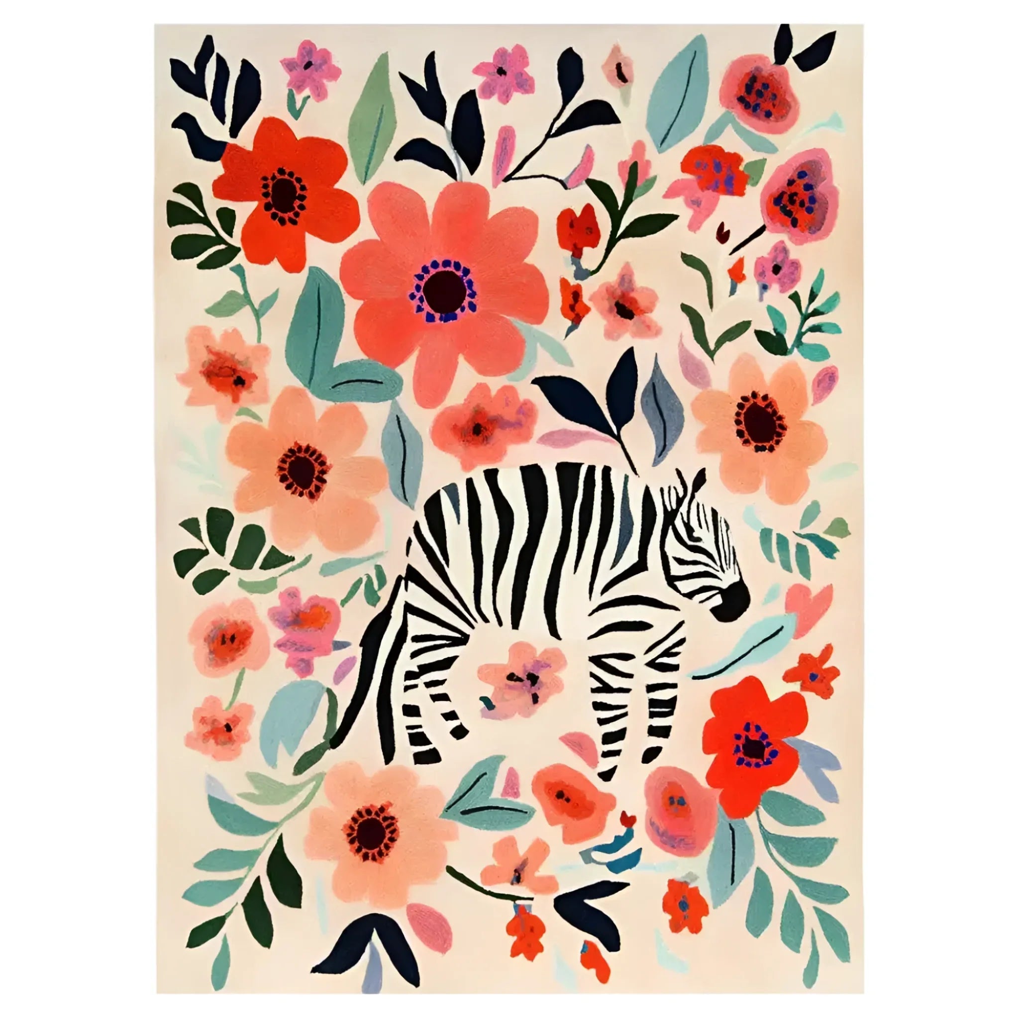 Wildflower Serenade Hand Tufted Wool Rug
