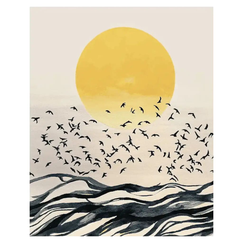 Windswept Morning Chorus Hand Tufted Rug