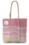 Shoreline Blush Medium Tote Handmade in Maine from Recycled Sails