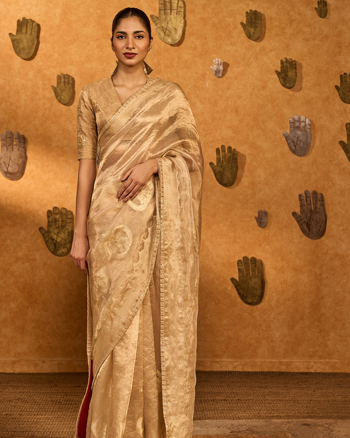 Tissue Coco Sari By KYNAH, Luxury Indian Fashion & Bridal Wear