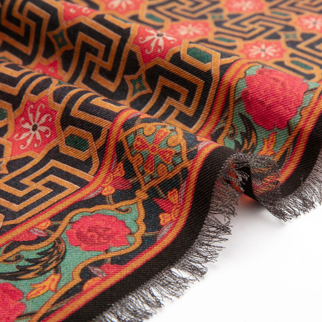 Silk and Wool Scarf Lyabi