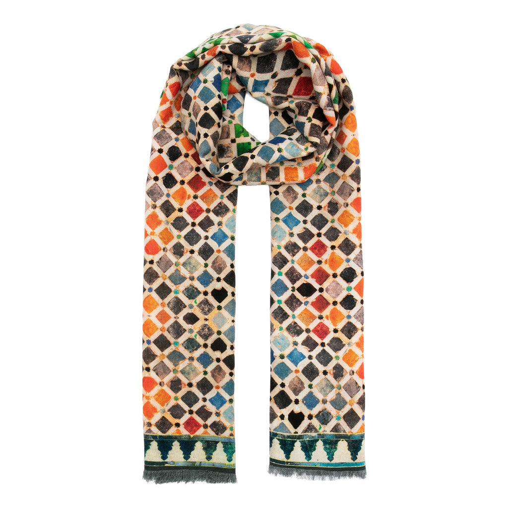 Silk Wool Scarf Comares