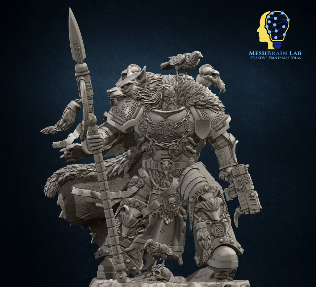 Harald Wutan- Sons of the Aesir Chapter Lord, MeshBrain Lab