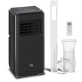 8000 BTU Portable Air Conditioner up to 345 sq ft with Dehumidifier, Black